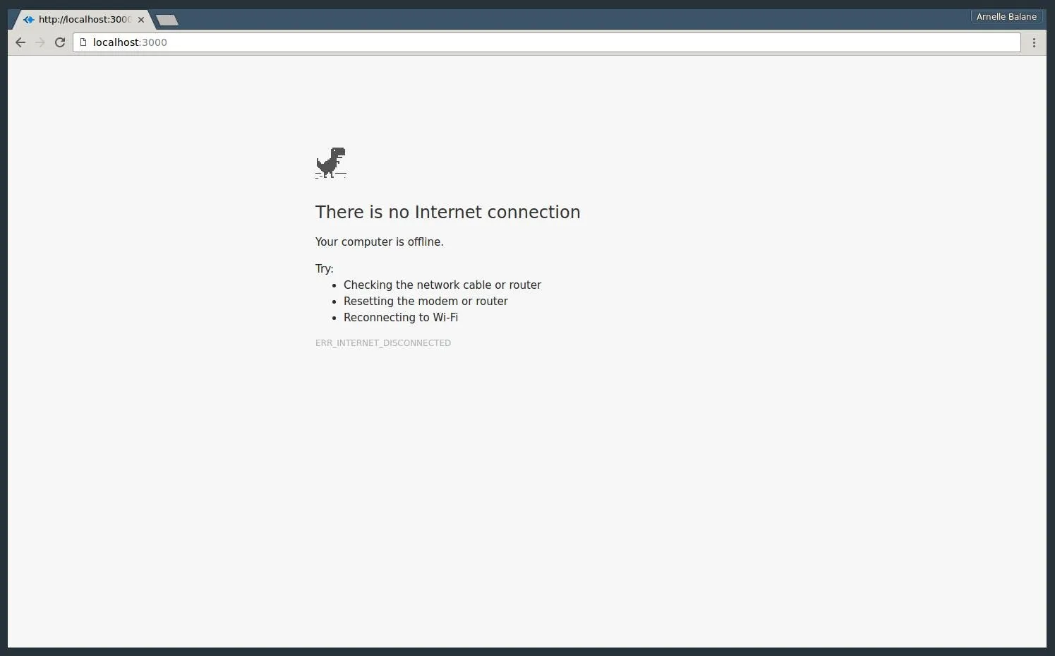 Demo application offline