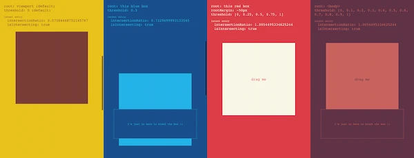 The Intersection Observer API